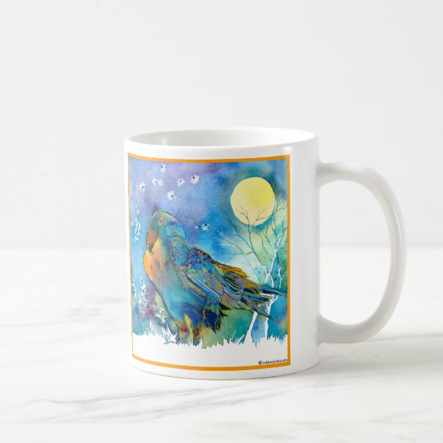 Raven Coffee Mug (Right)