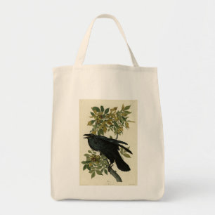 Raven (Common Raven) from Audubon Birds of America Tote Bag