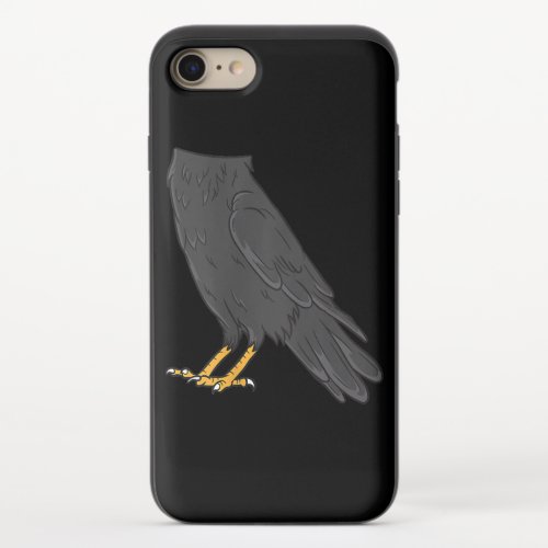 Raven Costume Halloween Black Crow Easy Lazy iPhone 87 Slider Case