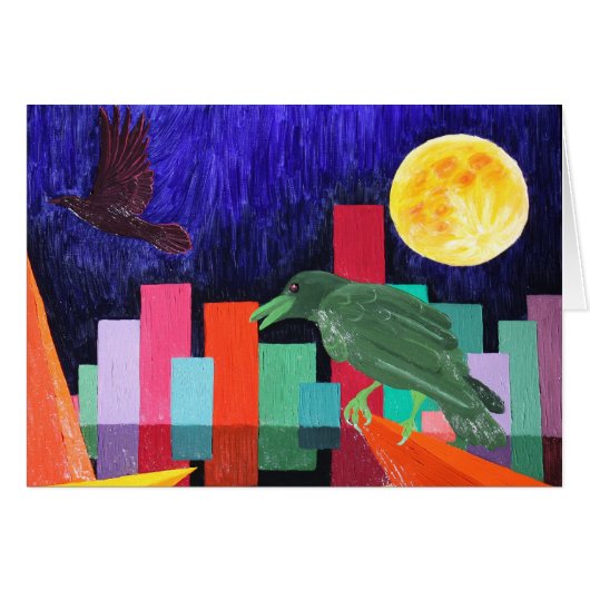 Raven Covets the Moon Cards (Front Horizontal)