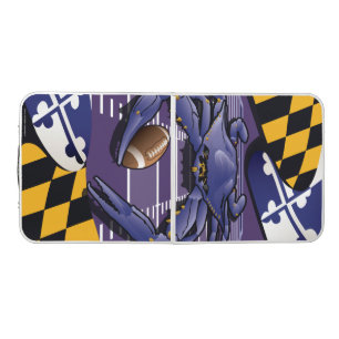 Raven Crab of Maryland Beer Pong Table