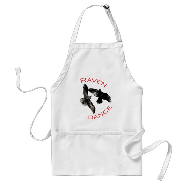 Raven Dance Adult Apron (Front)