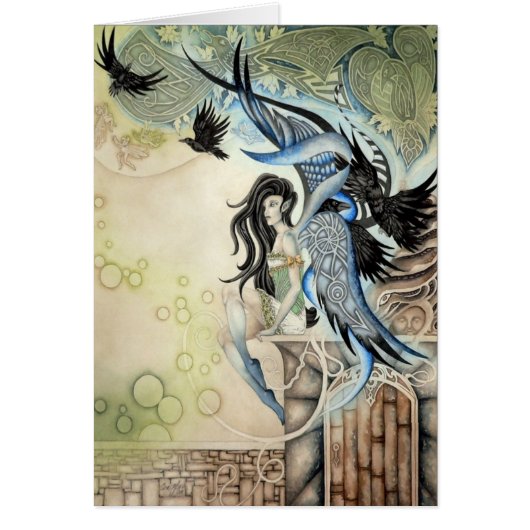 Raven Faery Cards (Front)