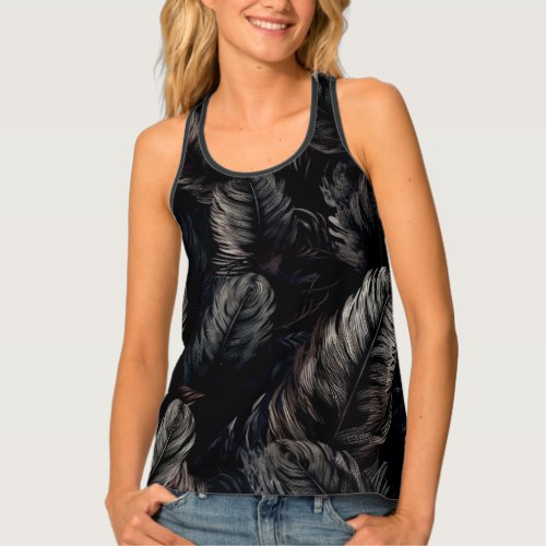 Raven Feathers Tank Top