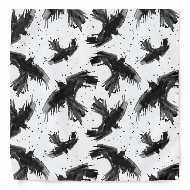 Raven Flight Bandana (Front)
