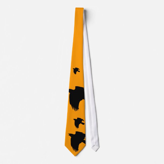Raven Flight Neck Tie (Front)