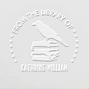 Raven From the library of Round  Embosser