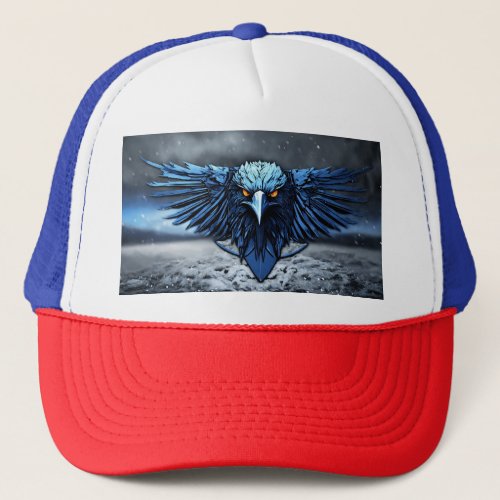 Raven Fury Unleash the Wrath in Style Trucker Hat