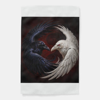 Raven Garden Flag 12x18 — Gothic Yard Decor