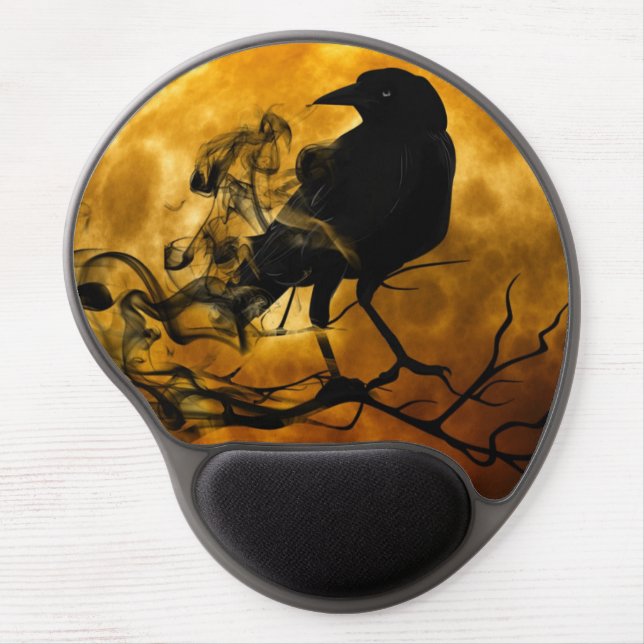Raven Gel Mouse Pad (Front)
