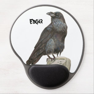 Raven Gel Mouse Pad