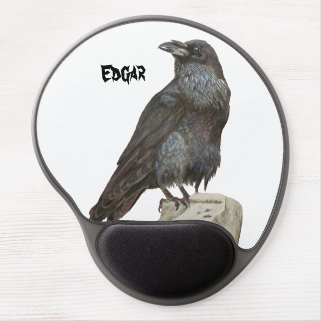 Raven Gel Mouse Pad (Front)