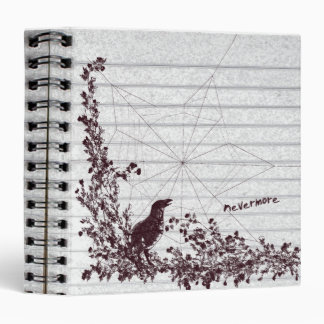 Raven Goth Grunge Binder