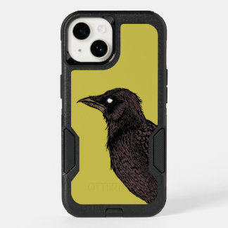 Raven Gothic Horror Ink Art OtterBox iPhone 14 Case