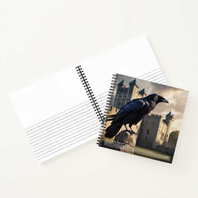 Raven Hardcover Notebook (Inside)