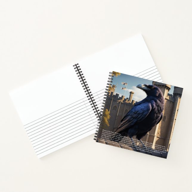 Raven Hardcover Notebook (Inside)