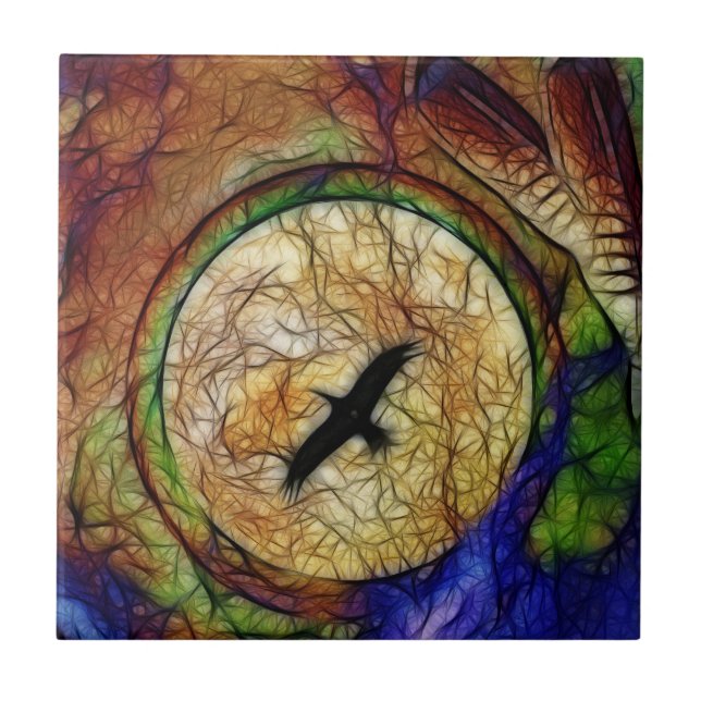 Raven Hawk tile (Front)