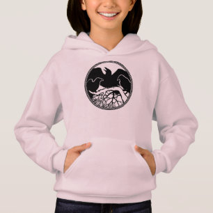 Raven Hoodie Sweatshirt Kid's Raven Hooded Shirt