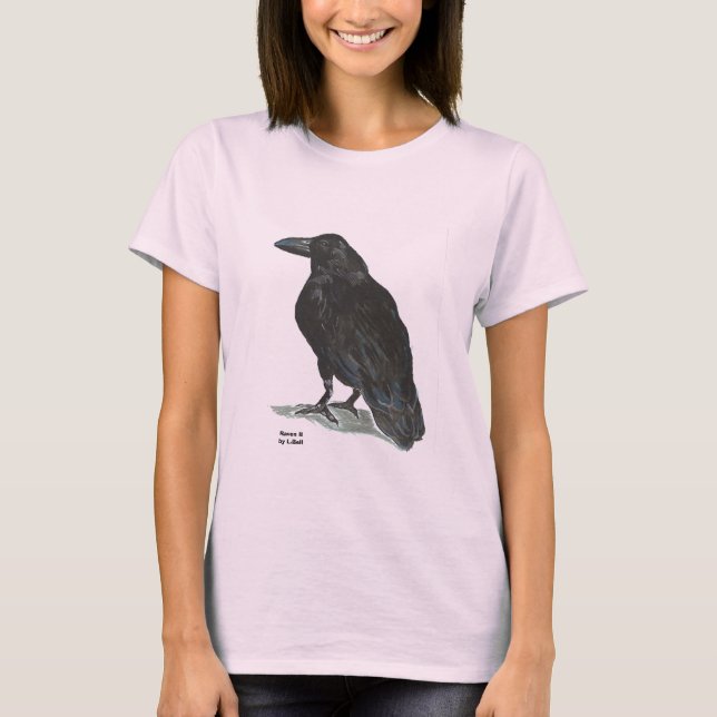 Raven II w/Poe quote T-Shirt (Front)