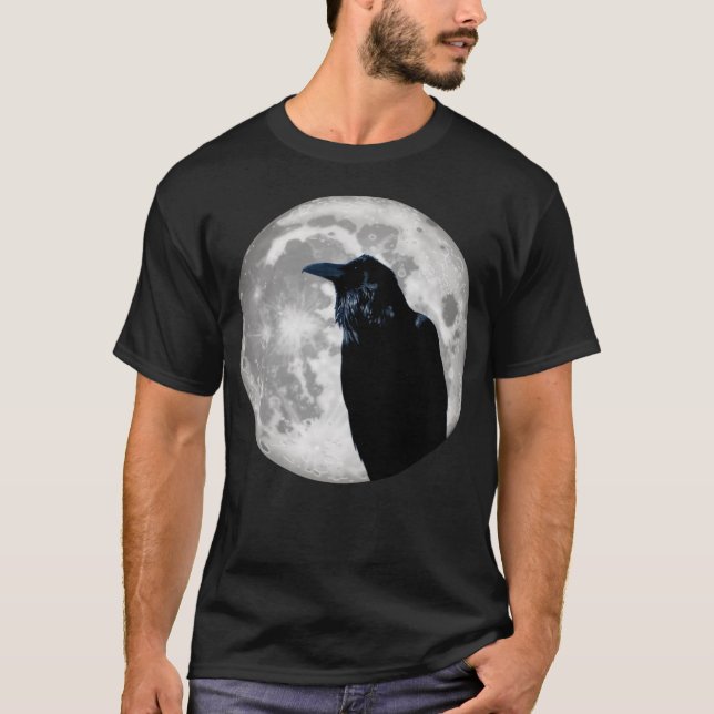 Raven in the Moon T-Shirt (Front)