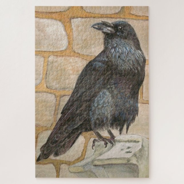 Raven Jigsaw Puzzle (Vertical)
