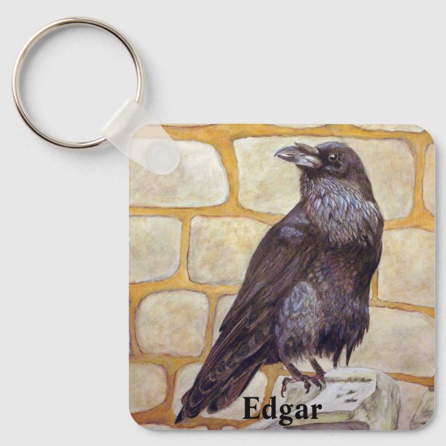 Raven Keychain (Front)