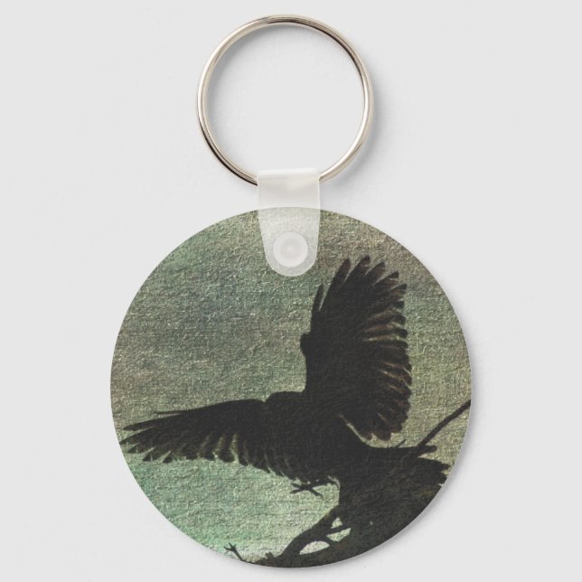 Raven Keychain (Front)