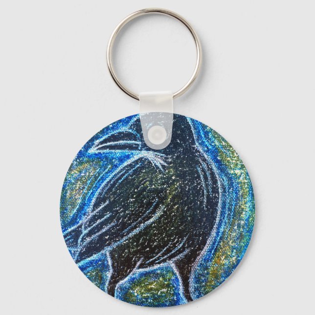 Raven Keychain (Front)