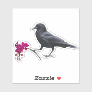 Raven King Sticker