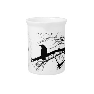 Raven & Lace Pitcher Ravenware