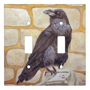 Raven Light Switch Cover