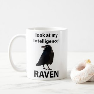 Raven Look At My Intelligence Raven