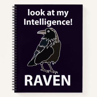 Raven Look At My Intelligence Raven