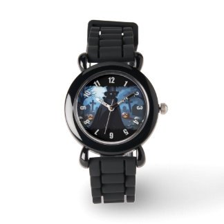 Raven Lord - Halloween Goth Design Watch