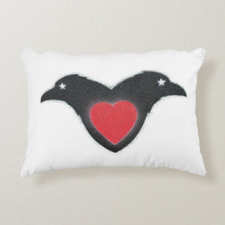 Raven Love Accent Pillow