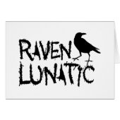 Raven Lunatic Black Crow (Front Horizontal)