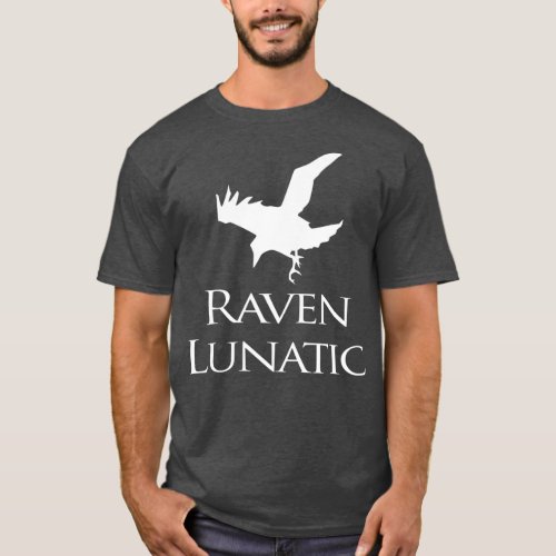 Raven Lunatic Funny Goth Gothic Cute Gift Women T_Shirt