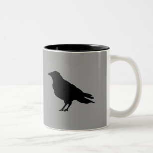 Nevermore Raven Beer Can Glass, Iced Coffee Glass, Iced Coffee Cup