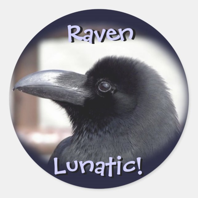 Raven Lunatic! Stickers (Front)