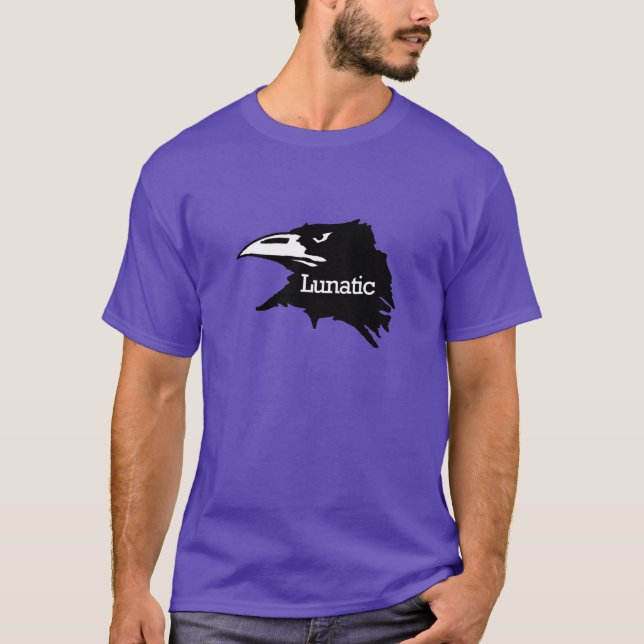 Raven Lunatic T-Shirt (Front)