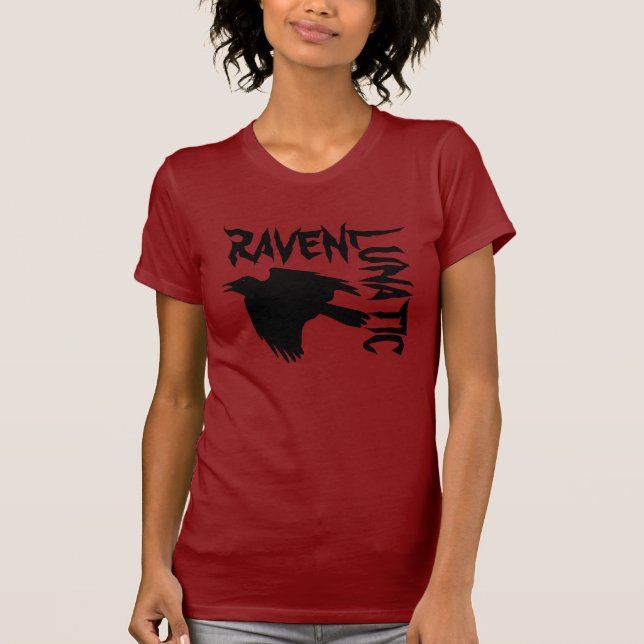 Raven Lunatic T Shirt (Front)