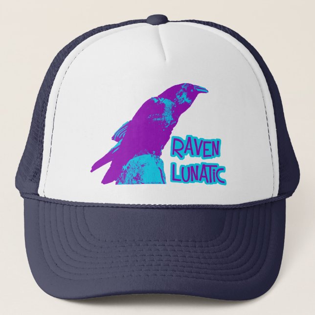 Raven Lunatic Trucker Hat (Front)