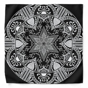 Raven Mandala Bandana