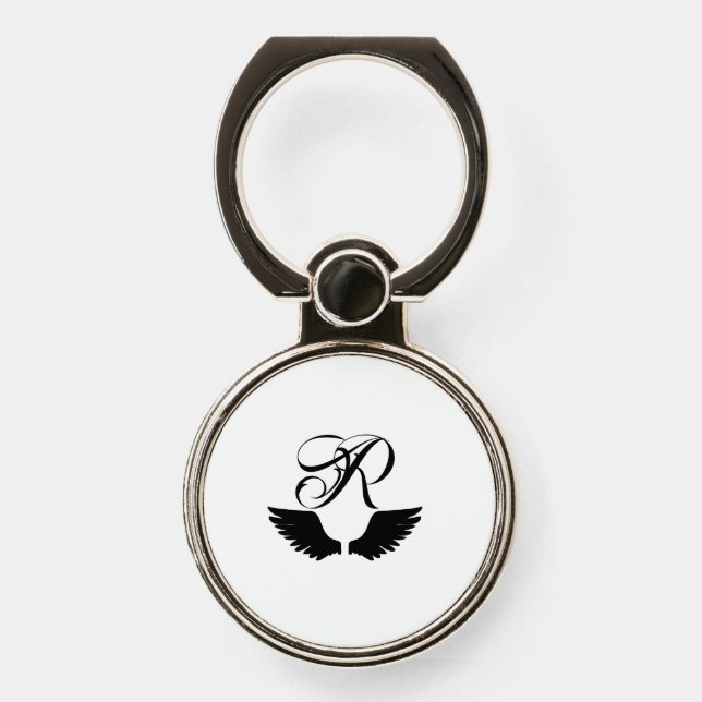 Raven Monogram - Create Your Own Phone Grip (Front)