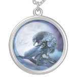 Raven Moon Wearable Art Necklace