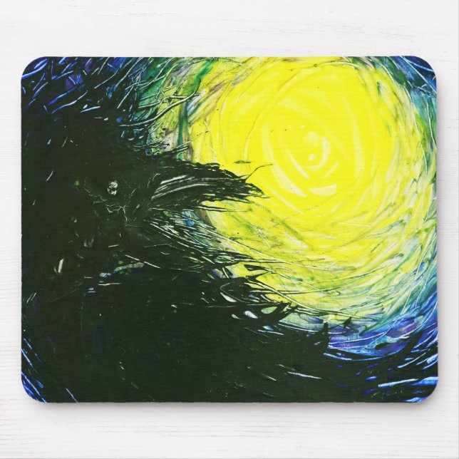 Raven Mouse Pad (Front)