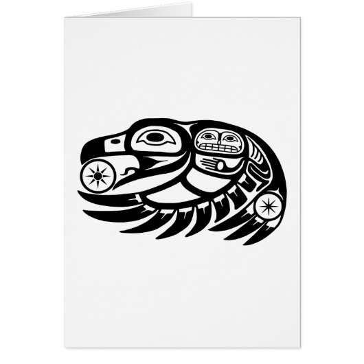 Raven Native American Design Cards (Front)
