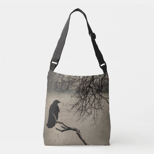 Raven Nature Crossbody Bag (Front)