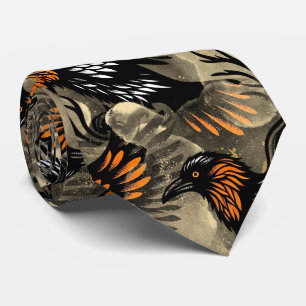 Raven Neck Tie