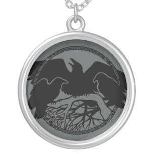Raven Necklace Raven Gift Raven & Crow Art Jewelry